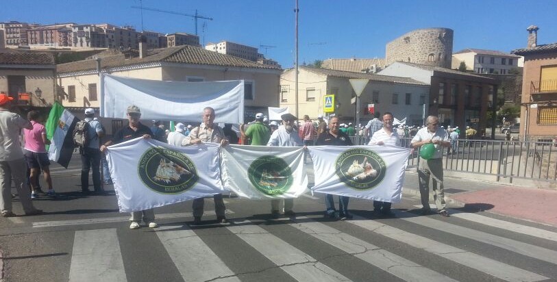 Manifestación rehalas Toledo - AER- A