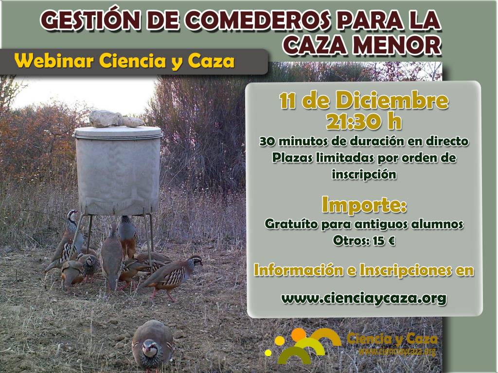 WEBINAR CYC COMEDEROS CAZA MENOR 11_12_2014