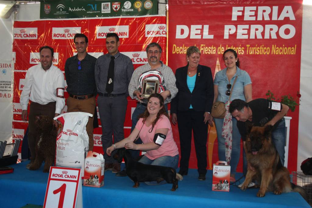 Ganadores del Concurso Nacional Canino.