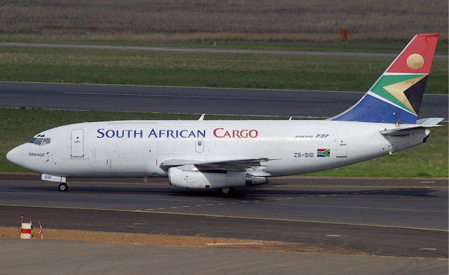 south african cargo boeing SCI