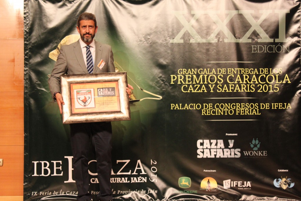 Premio Defensa de la Caza a la Federación Andaluza de Caza.