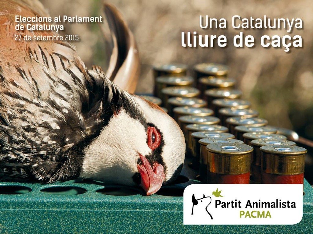 pacma caza en cataluña