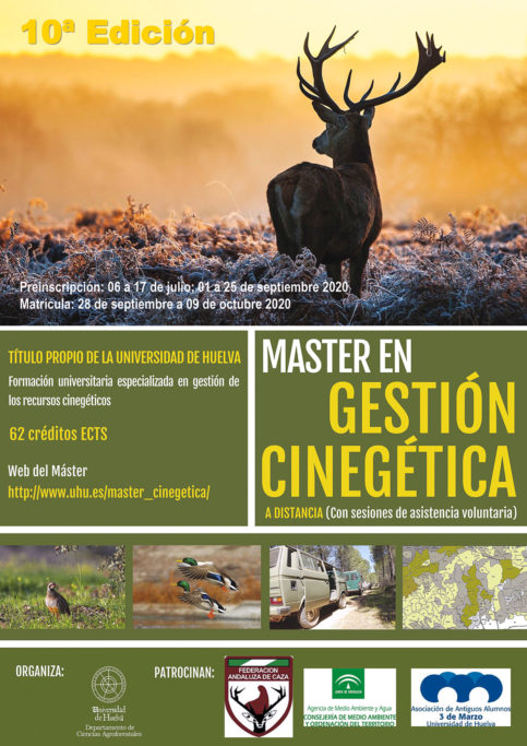 10ª EMáster en Gestión Cinegética