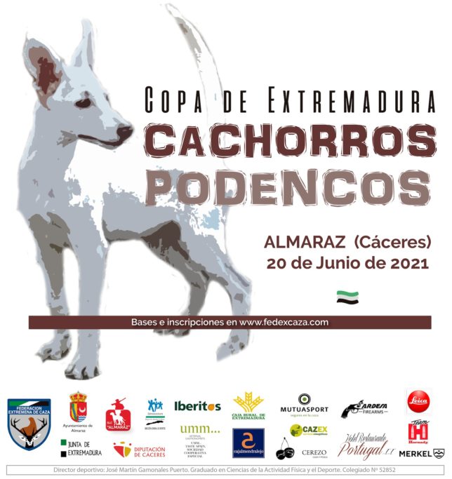 Copa de Extremadura de Trabajo para Cachorros de Podenco Andaluz