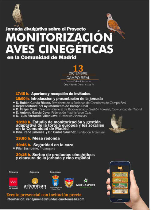 monitorización Caza