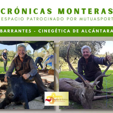 La montería de Cinegética de Alcántara