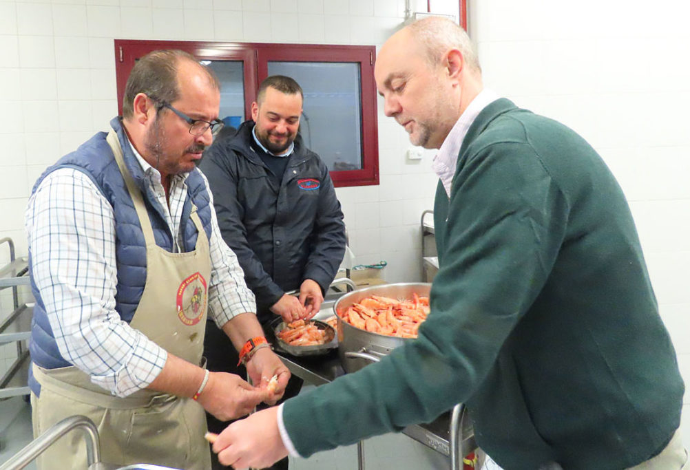 Cena de albergue