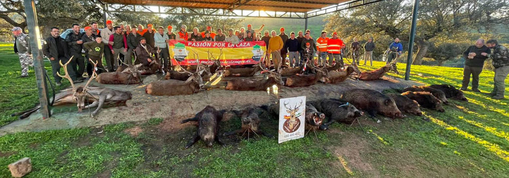 con Monteros de Siempre Lagunillas