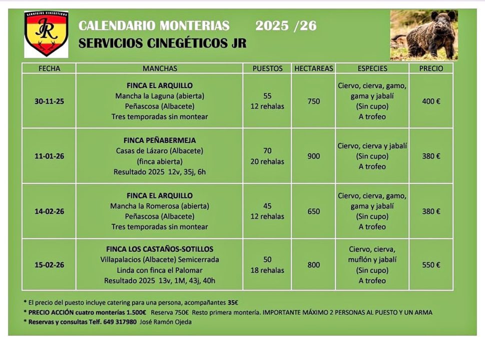 Ojeda montería