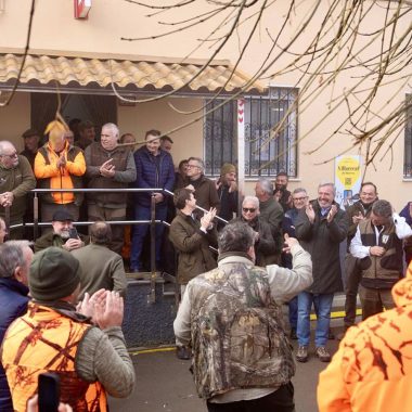 a los cazadores Caza