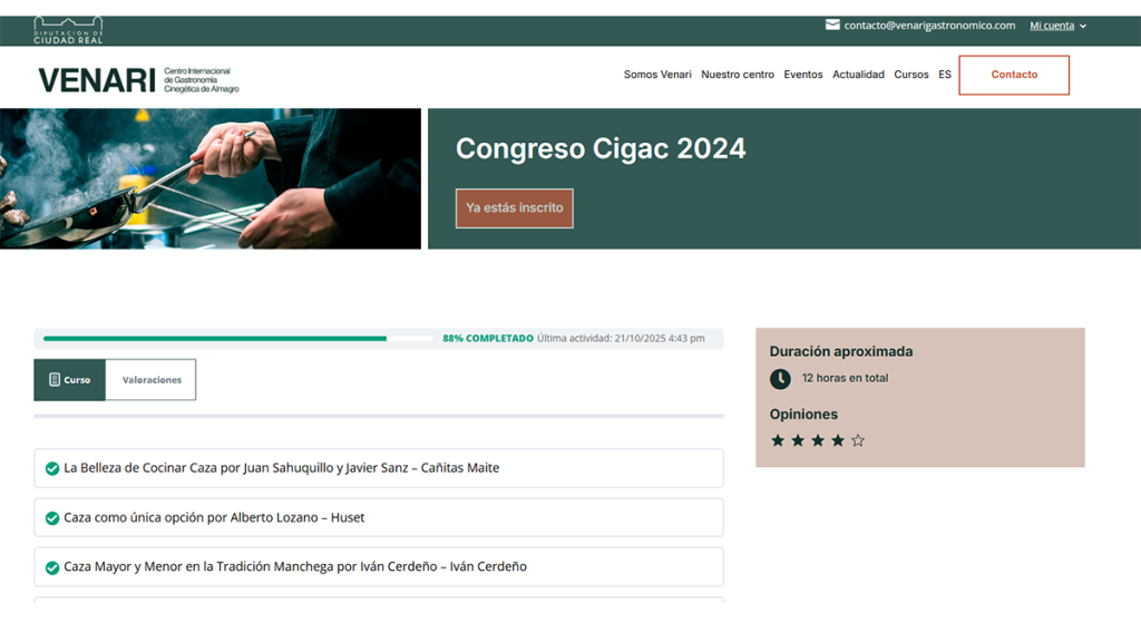 plataforma online Venari