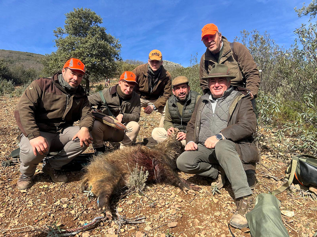 con Mancha Ibérica montería