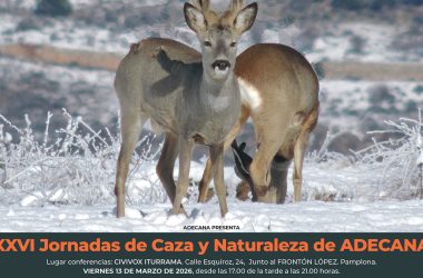 Cartel XXVI Jornadas de Caza y Naturaleza de ADECANA