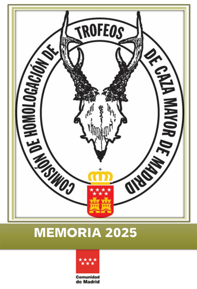 Memoria de actividades 2025 de la Comisión de Homologación de Trofeos de Caza de la CAM