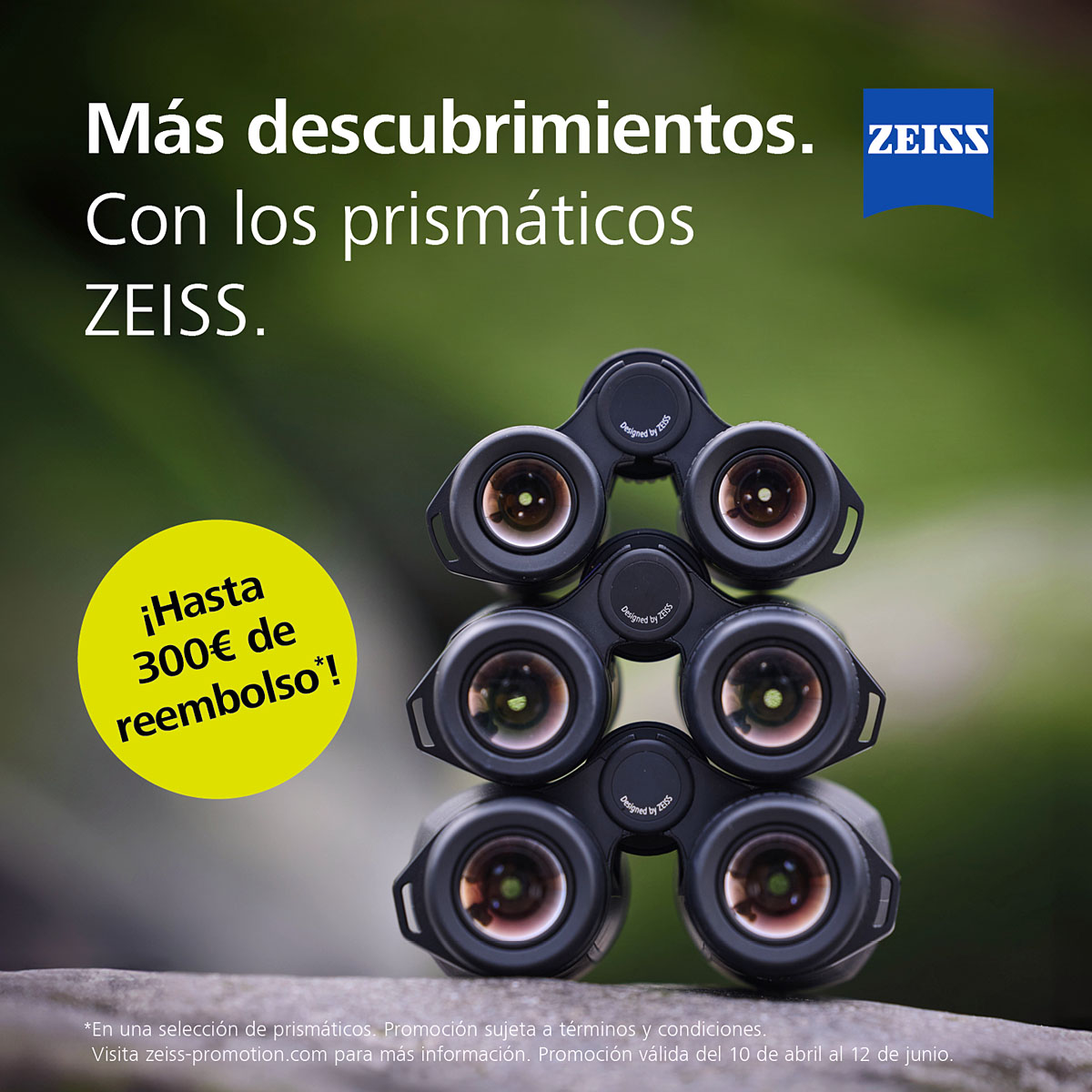 en prismáticos Zeiss Excopesa