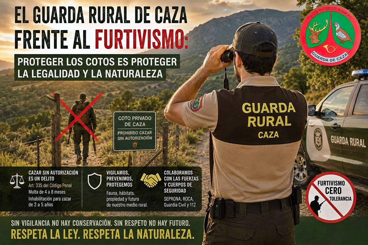 al furtivismo Guardas Rurales
