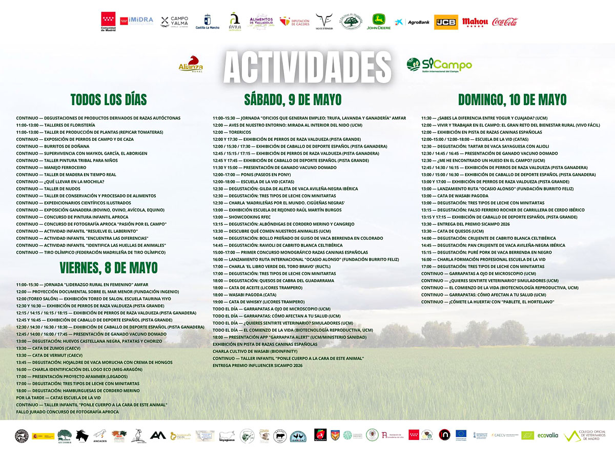 en SICampo actividades