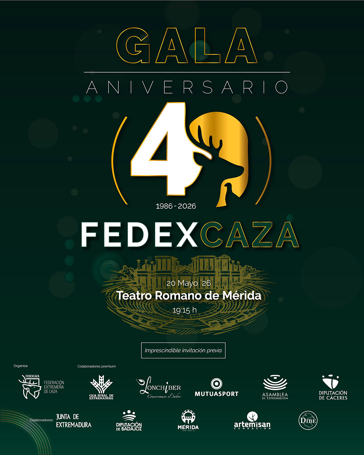 gala en Fedexcaza