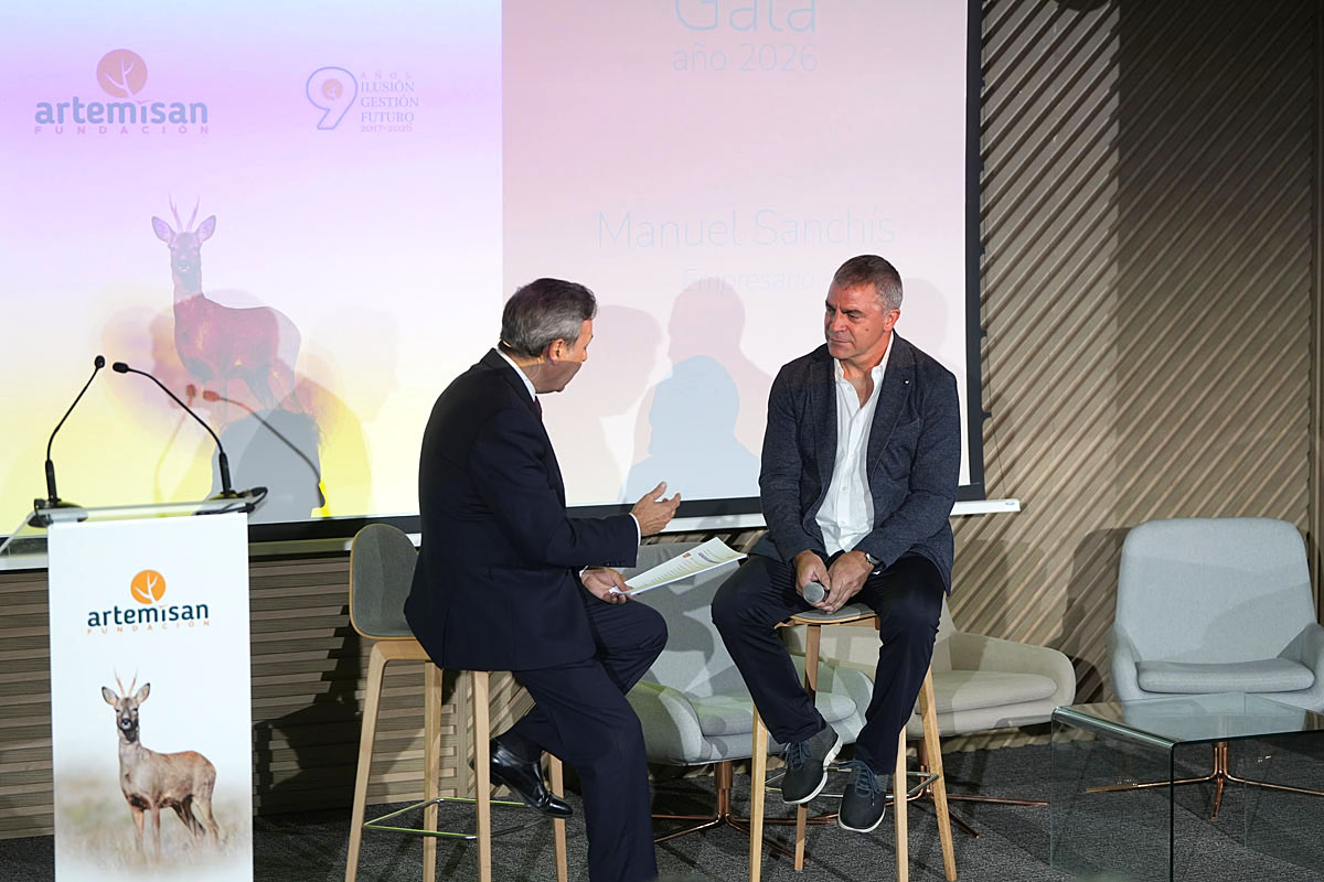 la gala Fundación Artemisan