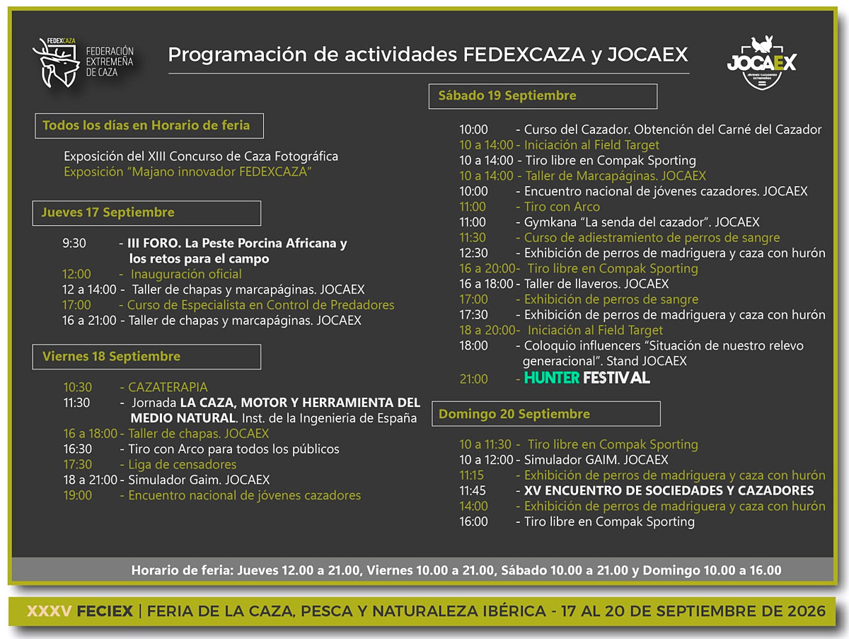 de Feciex FEDEXCAZA Caza 