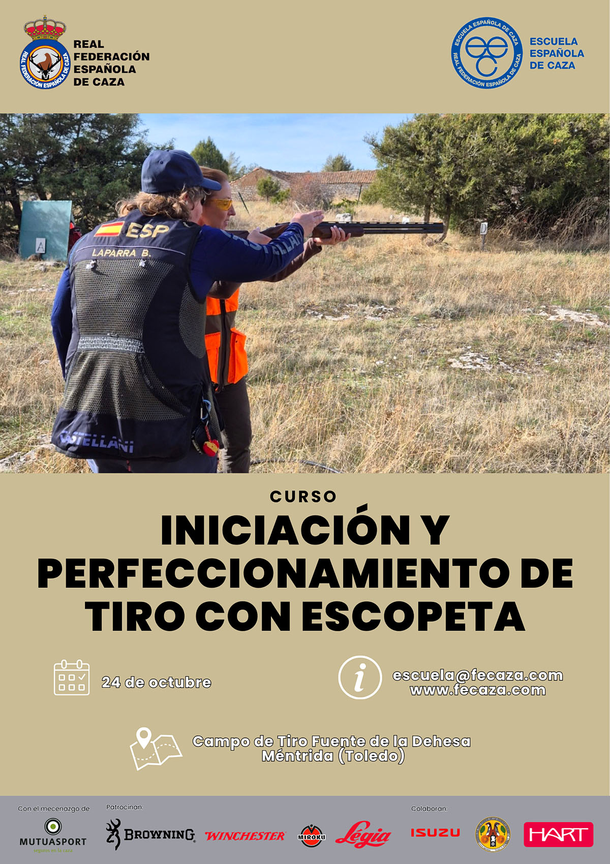 de tiro con escopeta