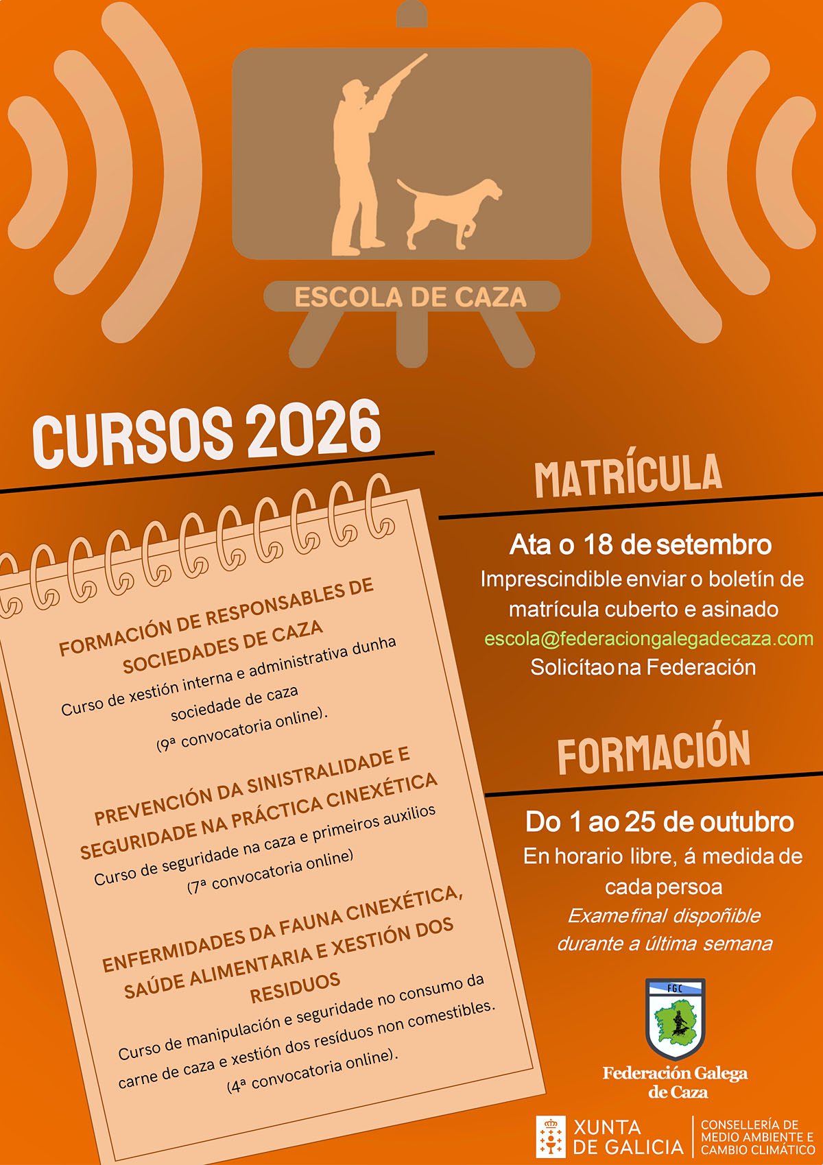 los Cursos de Caza