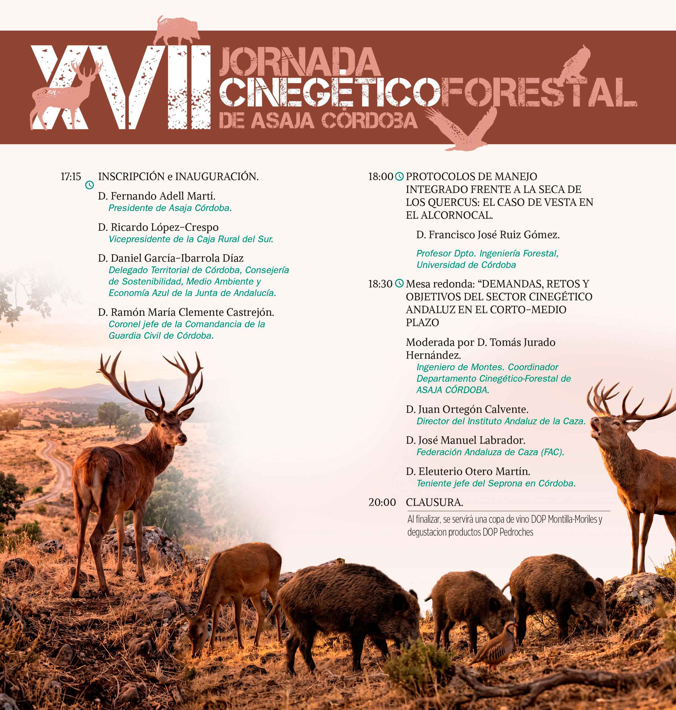XVII jornada cinegética Asaja Córdoba